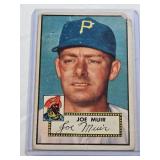 Joe Muir 1952 Topps #154 - Pittsburgh Pirates Vintage Baseball Card