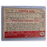 Joe Muir 1952 Topps #154 - Pittsburgh Pirates Vintage Baseball Card