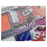 Terrell Davis and Audric Estime Dual Relic 2024 Panini Illusions #RI-DE and Numbered 60/199 - Denver Broncos Football Card