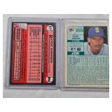 Lot of 2 Randy Johnson Rookie Cards 1989 Topps #57T, 1989 Score #77T