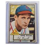 Eddie Kazak 1952 Topps #165 - St. Louis Cardinals Vintage Baseball Card