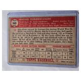 Eddie Kazak 1952 Topps #165 - St. Louis Cardinals Vintage Baseball Card