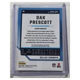 Dak Prescott 2024 Panini Donruss Optic Threads Blue Hyper Prizm Relic #DTB-DPT - Dallas Cowboys Football Card