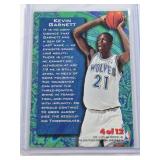 Kevin Garnett Rookie 1996 Fleer Metal Insert #4 - Minnesota Timberwolves Basketball Card