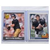 Lot of 2 Brett Favre Rookie Cards