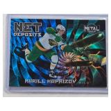 Kirill Kaprizov Rookie 2020-21 Metal Universe Net Deposits Insert #ND-1 - Minnesota Wild Hockey Card