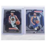 Lot of 2 Stephen Curry Panini Monopoly Prizm Inserts - Golden State Warriors