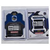 Lot of 2 Stephen Curry Panini Monopoly Prizm Inserts - Golden State Warriors