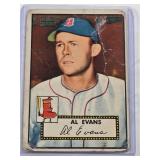Al Evans 1952 Topps #152 - Boston Red Sox Vintage Baseball Card