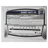Bobby Witt Jr. 2023 Bowman Green SP #57 and Numbered 191/399 - Kansas City Royals Baseball Card