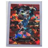Anthony Edwards 2023-24 Panini Select Prizm Red Cracked Ice #37 - Minnesota Timberwolves Basketball Card