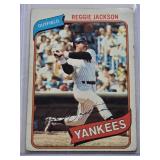 Reggie Jackson 1980 Topps #600 - New York Yankees Vintage Baseball Card