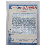 Magic Johnson 1989 Fleer All-Stars Sticker #5 - Los Angeles Lakers Basketball Card