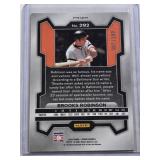 Brooks Robinson 2024 Panini Prizm Orange Refractor #292 and Numbered 7/399 - Baltimore Baseball Card