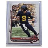 JJ McCarthy Rookie 2022 Bowman U #79