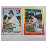 Lot of 6 Steve Garvey Vintage Baseball Cards