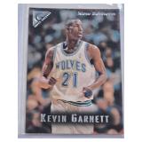 Kevin Garnett Rookie 1996 Topps New Editions #41 - Minnesota Timberwolves Basketball Card