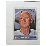 Lot of 9 Vintage Topps Baseball Cards from 1966  Bill Rigney, Billy O