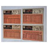 Lot of 9 Vintage Topps Baseball Cards from 1966  Bill Rigney, Billy O