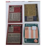 12 Vintage Basketball Cards - Joe DePre, Mike Riordan, Luther Rackley, Clem Haskins, Bill Paultz, Hakeem Olajuwon, Adrian Dantley, Mark Eaton, Wayne Cooper, Terry Cummings, Earl Monroe, and Bernard Ki