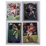 Lot of 4 Jerry Rice Cards Including Upper Deck All-NFL Team, Encore, Action Packed
