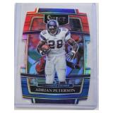 Adrian Peterson 2021 Panini Select Prizm Die Cut #37 - Minnesota Vikings Football Card