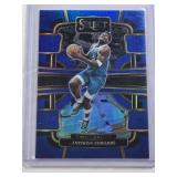 Anthony Edwards 2023-24 Panini Select Blue Prizm #37 - Minnesota Timberwolves Basketball Card