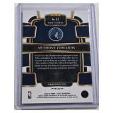 Anthony Edwards 2023-24 Panini Select Blue Prizm #37 - Minnesota Timberwolves Basketball Card