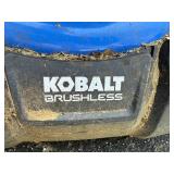 Kobalt 80V Max Cordless Brushless Lawn Mower 21" Deck with Charger