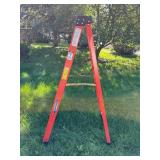 6 ft Werner Fiberglass Step Ladder, 300lbs Load Capacity