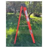 6 ft Werner Fiberglass Step Ladder, 300lbs Load Capacity