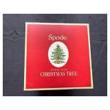 Spode Christmas Tree Pedestal Goblets Set of 4 - 16 oz
