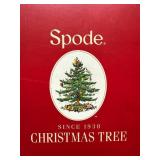 Spode Christmas Tree Pedestal Goblets Set of 4 - 16 oz