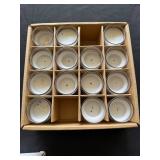 Lot of Unscented Dinner Lights and Votive Candles