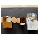 Collection of LED Light Bulbs including GE and Sterl Lighting
