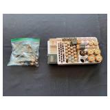 Assorted Duracell Battery Collection with Battery Organizer