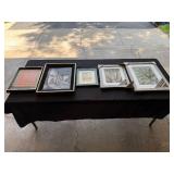 Collection of Framed Artistic Prints and Paintings