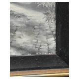 Collection of Framed Artistic Prints and Paintings