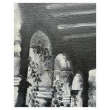 Collection of Framed Artistic Prints and Paintings