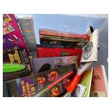 Assorted Craft Tools, Books, and Accessories for Crafts and Education