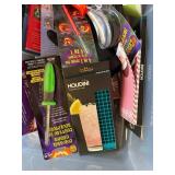 Assorted Craft Tools, Books, and Accessories for Crafts and Education