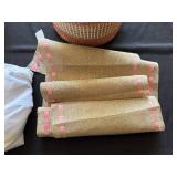 Collection of Household and Toy Items with Storage Baskets