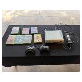 Xbox 360 Bundle with 7 Games and 2 Controllers