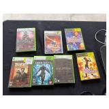 Xbox 360 Bundle with 7 Games and 2 Controllers