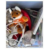 Assorted Wii Games, Woodland Animals Craft Kit, and Household Items