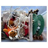 Assorted Wii Games, Woodland Animals Craft Kit, and Household Items