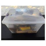 Box with Stationery, Toys, and Accessories