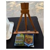 Assorted Painting Set with Easel, Canvases, Embossing Powders, and Kate Spade Wallet