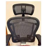 Red and Black Mesh Ergonomic Office Chair by Buzz Seating