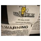 Red and Black Mesh Ergonomic Office Chair by Buzz Seating